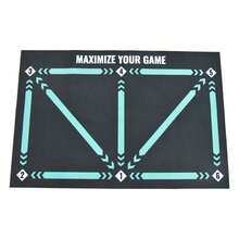 Dribble Training Carpet Sports Football Training Mat - Black - View 3