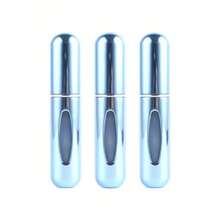 1pc 5ml Refillable Travel Perfume Atomizer Spray Bottle, Portable Bottom Filling Perfume Bottle - 亮黑色 - 查看 10