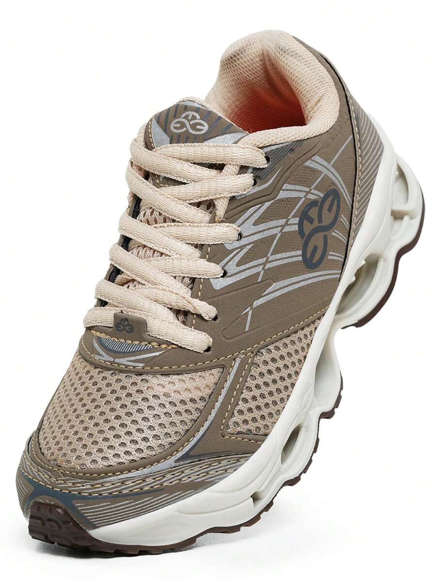 Evoltenn Stylish, Lightweight And Durable Boys' Tennis Shoes Enjoy - Màu be - Xem 1