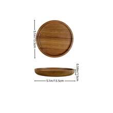 Uma Bandeja de Madeira, Bandeja de Madeira Amada, Bandeja de Vaidade de Banheiro Pequena, Bandeja de Pia, Bandeja de Decoração de Vaidade de Cozinha, Suporte de Sabonete - Bandeja de Madeira de Alta Qualidade para Banheiro, Cozinha, Bancada, Caixa de Descarga do Vaso Sanitário