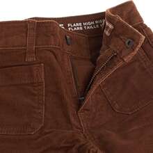 Pantaloni a zampa in velluto a coste da bambina GAP 434282 - Consegna in 24/48 ore nella Penisola e nelle Isole Baleari - Castano - Visualizzare 2