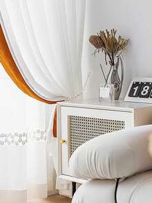 2pcs Bohemian Style Wooden Bead Curtain Tie Backs, Multiple Color Options - Multicolor - View 7