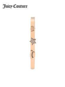 Juicy Couture Ladies Watch Women Rose Gold Watch & Bracelet with Charms Crystal Bracelet Watches Set Quartz Wristwatches for Women Great Gifts - 黑色 - 查看 7