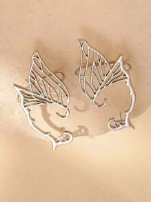 2 件蝴蝶仙子耳环，非常适合跳舞、日常聚会和节日。万圣节