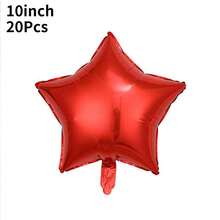 18" ,10" Star Balloons Foil Balloons Mylar Balloon For Birthdays Christmas, Halloween, New Year's Day,Baby Shower, Gender Reveal, Wedding, Magical Prom, Engagement Party Decoration