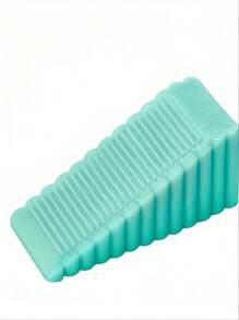 2 pezzi Fermo porta in silicone di colore casuale, senza foratura, design creativo e , utilizzabile in casa e in ufficio come fermo anti-collisione, design semplice e durevole in gomma