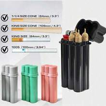 Nueva caja de almacenamiento de cigarrillos con encendedor integrado, caja de cigarrillos portátil