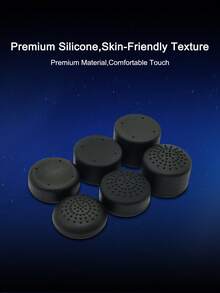 6-In-1 Silicone Joystick Caps For Nintendo Switch 2 Controller, Anti-Slip, Anti-Scratch, Sweat-Proof, Enhanced Gameplay Experience