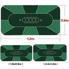 2 种尺寸选择：1.2m/1.8m 毛绒天鹅绒豪华游戏垫 - 适合扑克等纸牌游戏 - 派对游戏玩具礼物 - 娱乐棋盘游戏的矩形桌垫 - 圣诞节/节日必备 - 纸牌游戏 - 派对游戏 - 扑克牌 - 赌场主题派对装饰 - 骰子 - 宾果游戏 - 老虎机 - 圣诞游戏