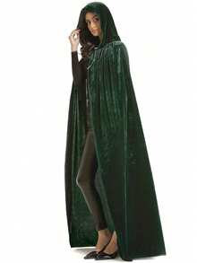 1 Pieza Chal de terciopelo para adulto de 150 cm (59 pulgadas) de largo, sin necesidad de energía, perfecto para disfraces y accesorios de fiesta de diversos festivales y eventos