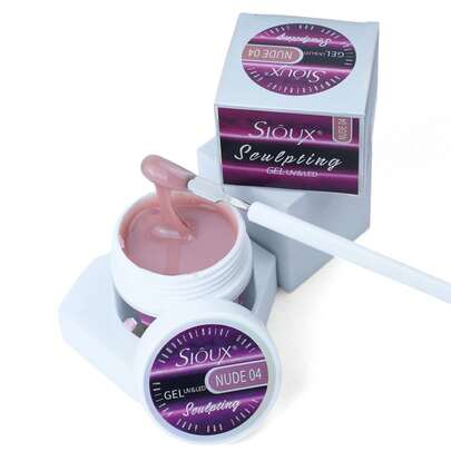 Kit com 3 Gels Sioux Sculpting para Alongamento de Unhas em Gel