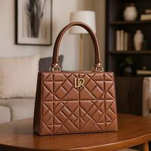 Women's Medium Modern Crossbody Shoulder Bag Spacious Interior Pocket Premium Quality Immediate Shipping - Camel - View 4