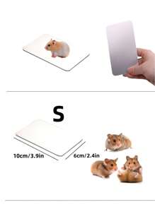 Płyta aluminiowa chłodząca na lato dla zwierząt, odświeżająca i wygodna, lodowato-chłodna, szybkie rozpraszanie ciepła, odpowiednia dla chomików, królików, psów, kotów, chłodząca mata do łóżka, akcesoria do maty chłodzącej na lato do klatki dla zwierząt