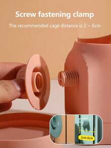 Original Hanging Pet Water Dispenser, Non-Wet Mouth Siphon Cat Water Feeder, Universal For Cats And Dogs, Anti-Spill Pet Hanging Cage Water Cup - Multicolor - View 8