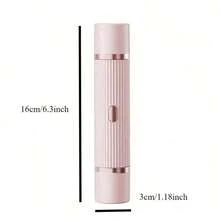 二合一女性电动剃毛器 - 适用于比基尼、眉毛、面部、腿部和腋下的干湿脱毛器 - 便携式比基尼修剪器 - 可充电、无线 - 剃须温和有效