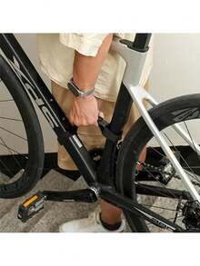 Correa de transporte multifuncional negra para bicicleta