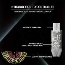 YITUMU 2 pezzi Luci per auto a LED con occhio di diavolo per Ognissanti - Lampade decorative per atmosfera alimentate tramite USB con 11 modalità di lampeggio, luce rossa/blu/bianca inquietante, facile installazione per auto, SUV e camion