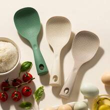1/2/3件套耐热硅胶饭勺，电饭煲不粘硅胶勺，厨房小工具