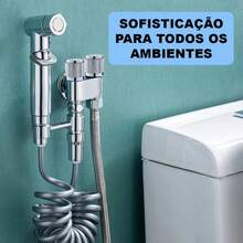 Válvula De Controle Dupla 1 Entrada 2 Saídas Para Máquina De Lavar