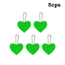 Reflective Star & Heart Ornaments - Christmas Decor Home & Party Supplies, Ideal Christmas Gifts, Wedding & Party Decorations, Keychain Bag Charm