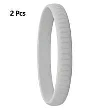 2 piezas Rodillera de silicona - Estabilizador patelar circular, con alta elasticidad y resistencia, adecuado para diferentes formas de pierna, fácil de usar, lavable, adecuado para baloncesto, fútbol, deportes al aire libre, correr, fitness, etc., proporcionando protección para las rodillas y la rótula