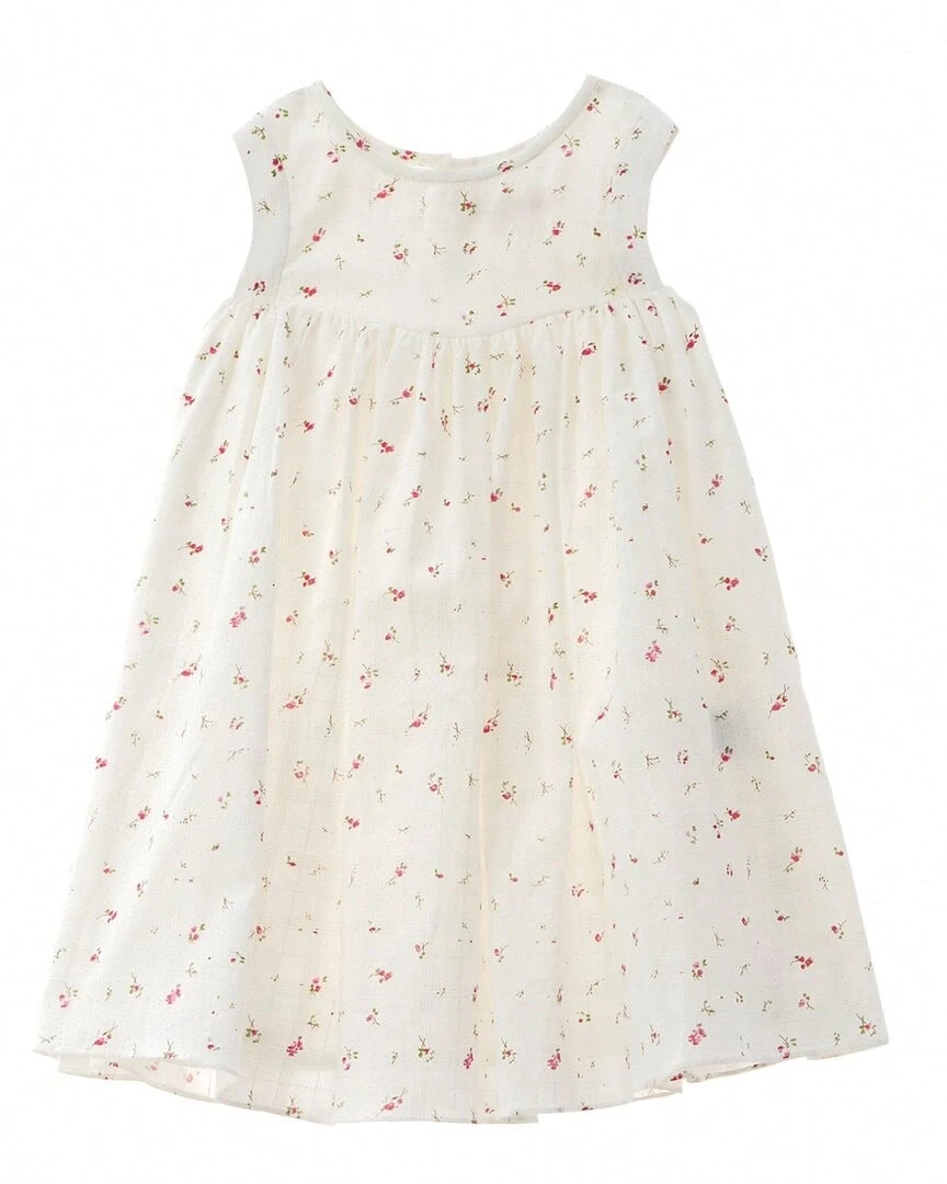 BONPOINT Sleeveless Dress - 白色 - 查看 1