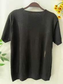MODAL BLOUSE - Black - View 3