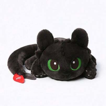 Spin Master How To Train Your Dragon: Adorable Toothless Collection - Flopping Dragon Plush Toy (Dream Journey Series)