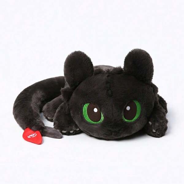 Spin Master How To Train Your Dragon: Adorable Toothless Collection - Flopping Dragon Plush Toy (Dream Journey Series)