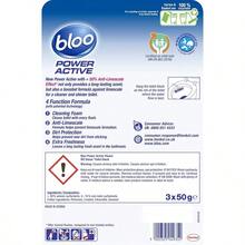 Bloo Power Active Toilet Rim Block Fresh Flowers, With Anti-Limescale, Cleaning Foam, Dirt Protection And Extra Freshness - Pack Of 3 Rimblocks - 1 Count (Pack Of 1) - View 3