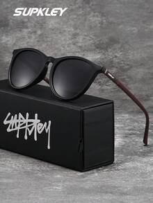 SUPKLEY Gafas de sol de estilo de vacaciones de lujo ligero para mujer con material de lente TAC, marco ovalado, decoración de moda, protección UV y reducción de deslumbramiento. El empaque de la marca es un gran regalo