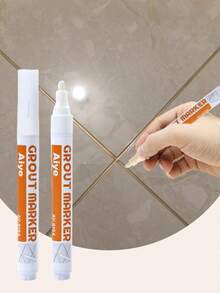 Tinta para Argamassa de Azulejo: Caneta de Tinta para Argamassa à Prova D'água, Clareador e Marcador de Selagem de Argamassa, Deixando a Linha de Argamassa com uma Aparência Mais Limpa. Caneta Marcadora para Tinta para Argamassa de Azulejo: Tinta para Argamassa à Prova D'água, Corante para Azulejo e Caneta de Selagem. Selante para Azulejos, Reparo e Selagem de Banheiros e Chuveiros: Nossas Canetas de Tinta para Azulejos e Rejuntes Trazem Seu Rejunte de Volta para Nossas Canetas de Tinta para Rejunte.