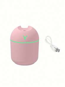 1pc USB Powered Aromatherapy Mist Humidifier With Colorful Lights, Refreshes Air, Nourishes Plants, And Soothes Environment With Cool Mist, Night Light And Quiet Operation, Perfect For Home, Office Or Bedroom Use - Humidifier - View 13