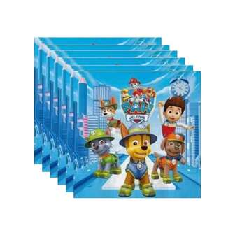 20PCS PAW Patrol Table Napkins – Happy Birthday Decor Essentials! Featuring Skye, Disposable Paper Towel Tissues For Parties. Perfect Favors & Supplies To Elevate Celebration Setups. Adorable Themed Design, Ideal For Birthday Gatherings & Casual Get-Togethers. Convenient, Disposable For Easy Cleanup. A Must-Have For PAW Patrol Fans To Add Charm To Dining Moments!