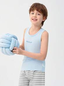 Balabala Kids Tank Top Set 2 Packs Summer Sleeveless Pajama Unisex