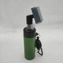 فرشاة تنظيف أداة الغولف - فرشاة رش محمولة، تنظيف فعال وملائم، فرشاة رش التنظيف، زجاجة رش بضغط، فرشاة تنظيف رأس أداة الغولف