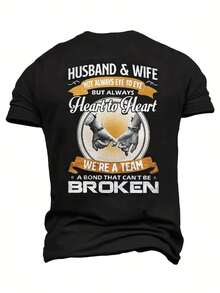 Men's Plus Size T-Shirt With Hammer Skull Pattern - 紅色 - 查看 12