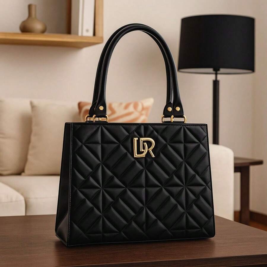 Women's Medium Modern Crossbody Shoulder Bag Spacious Interior Pocket Premium Quality Immediate Shipping - 黑色 - 查看 1