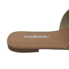 Moleca Women's Napa Turim Flip Flops With Soft Touch Beach - 裸體 - 查看 6