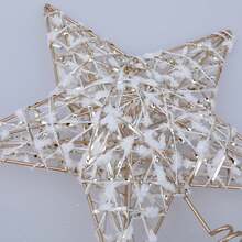 Metal Christmas Tree Toppers Rustic Tree Toppers Christmas Decorations For New Year Holiday Home Office Decor Winter Room Decor Christmas Decorations Home Christmas Gifts Christmas Decor