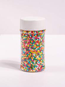 Sprinkles pentru decorarea torturilor de 85 g/3 oz. Folosiți-le pentru a decora brioșe, gogoși, înghețată și prăjituri. Folosiți-le ca sprinkles pe prăjituri în brutării sau ca decorațiuni de masă pentru deserturi la petreceri de ziua de naștere, Crăciun, Halloween și petreceri tematice. Doar pentru decor.