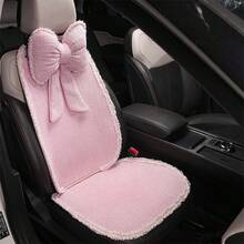 Easypie Selection 1PC Car Seat Cushion Universal Four Seasons Cute Ladies Summer Small Fragrance Style Seat Cushion Breathable Half-Cover Seat Cover "4 Seasons Universal Small Fragrance Style Car Seat Cushion - Breathable Half-Cover Seat Cover Summer Cool Style Cute Windmill Interior Decoration Car Gift