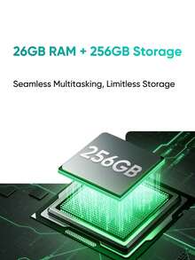 Realme P3 5G 8GB+256GB / 12GB+512GB 5G LTE，全球版，解锁手机，安卓 15 游戏智能手机，6.67 英寸 FHD 120Hz 显示屏，5260mAh 电池，5000 万像素摄像头，7.97 毫米薄，无适配器 - 綠色 - 查看 8