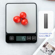 Digital Kitchen Food Scale, 10kg/22lb Digital Kitchen Scale Weight Grams And Ounces For Baking Cooking Coffee, 6 Units With Tare Function, LCD Display, Easy Clean Stainless Steel For Baking, Cooking, Dieting And Meal Prep