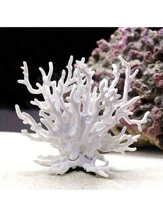 1 件/3 件人造珊瑚礁，逼真水族馆人造珊瑚植物装饰，水族馆景观海洋植物装饰
