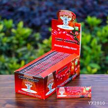 50 Booklets (2500 Sheets)/Box, HORNET Flavored Rolling Papers 1 1/4 Size, 50 Sheets/Booklet, Multiple Flavors Available, Portable Boxed Rolling Papers Smoking Accessories