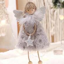 Boże Narodzenie Nowy Kreatywny Anioł Dekoracja Wisząca Ozdoba Dekoracja Imprezowa Prezent, Boże Narodzenie