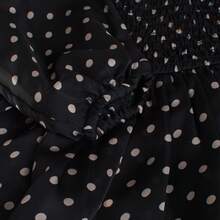 GAP Baby Girl's Long-Sleeved Satin Dress 780172 - 24/48 Hour Delivery To The Peninsula And The Balearic Islands - 黑色 - 查看 2