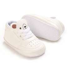 软底新款婴儿鞋，男童休闲皮鞋，透气防滑婴儿鞋，春秋 - 白色 - 查看 7