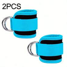 4pcs Breathable Ankle Straps, Suitable For Resistance Bands - Adjustable, Durable Fitness Foot Rings - Perfect For Taekwondo, Leg Strength Training, Gluteal Chains, Leg Chain Tools